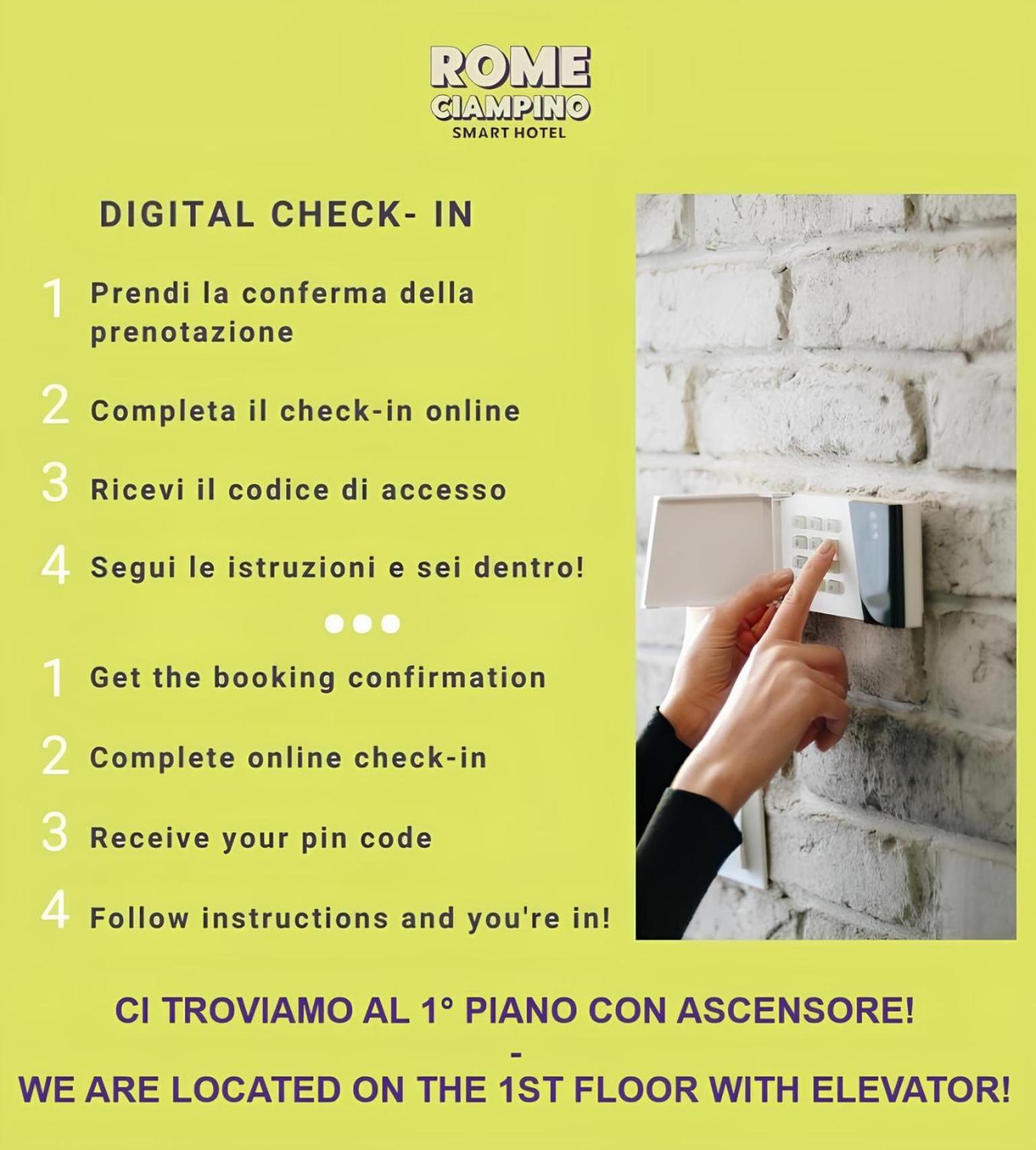 Rome Ciampino Smart Hotel Eksteriør billede
